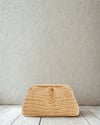 Hasır Clutch Çanta