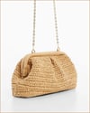 Hasır Clutch Çanta