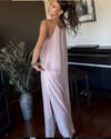 Pembe İpek Karışımlı Elbise