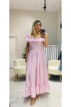 Bridgertone Pembe Elbise