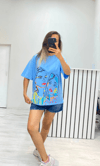 Grafiti Baskılı T-Shirt
