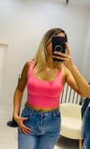 Kare Yaka Crop - Pembe