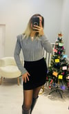 Kaşe Mini Etek 
