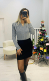 Kaşe Mini Etek 