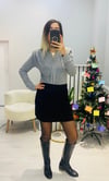 Kaşe Mini Etek 
