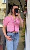 Pembe Fiyonklu Bluz