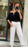 Skater Beyaz Jean