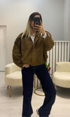 Süet Bomber Ceket