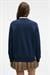 AELORIA Kadın Önü Baskılı Reglan Kol Oversize Lacivert Sweatshirt