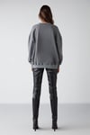 AMELIA Relaxed Oversize Antrasit  Sweatshirt