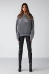 AMELIA Relaxed Oversize Antrasit  Sweatshirt