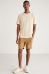 ASTONS Basic Relaxed Vanilya Tekli T-Shirt