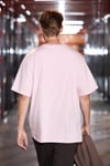 ATLANTA Erkek %100 Pamuklu Kısa Kollu Baskı Detaylı Koyu Pembe T-Shirt