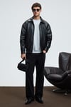 BRYAN Erkek Yumuşacık Kumaşlı 3 İplik Oversize Bol Kesim Yuvarlak Yakalı Baskılı Grimelanj Sweatshirt