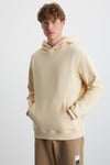 CARTMEL Erkek Örme 3 İplik Relaxed Fit Rahat Kalıp Kanguru Cepli Kapüşonlu Bej Sweatshirt