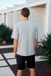 CATWALK Erkek %100 Pamuk Regular Fit Mavi T-Shirt