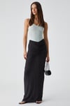 CHILES Kadın Slim Halter Yaka Kolsuz Çıtçıtlı Mint Yeşil Atlet