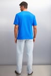 CULTIVATED Erkek 3'Lü Kalın Dokulu Regular %100 Organik Pamuk Syh-Byz-Saks T-Shirt