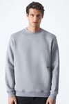 DANE Erkek Organik Kumaşlı Yumuşacık Gri Sweatshirt