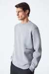 DANE Erkek Organik Kumaşlı Yumuşacık Gri Sweatshirt