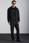 DOMAGOJ Erkek Pamuk Yuvarlak Yaka Siyah Sweatshirt