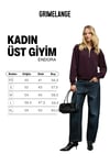 ENDORA Kadın Yumuşak Polarlı Kumaşlı Yakası Fermuarlı Regular Bordo Sweatshirt