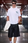 FARID Erkek %100 Organik Pamuklu Baskı Detaylı Yuvarlak Yaka Regular Fit Beyaz T-Shirt