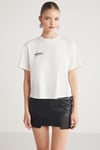 FINA  Regular Ekru Tekli T-Shirt