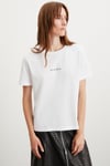 GLENDA Basic Regular Beyaz Tekli T-Shirt