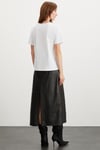 GLENDA Basic Regular Beyaz Tekli T-Shirt