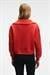 HANEL Kadın V Gömlek Yaka Nakış Detaylı Regular Fit Kırmızı Sweatshirt