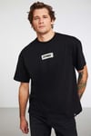INVENTION  Oversize Siyah  T-Shirt