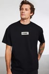 INVENTION  Oversize Siyah  T-Shirt