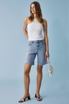 JROKSY Kadın Slim Halter Yaka Kolsuz Beyaz Atlet