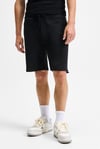 KEPA Erkek Beli Lastikli Cepli Relaxed Fit Siyah Şort
