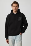 LEGANDARY Erkek Yumuşacık Siyah Sweatshirt