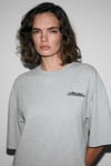 MAJER Kadın %100 Organik Pamuklu Western Tema Baskılı Regular Fit Grimelanj T-Shirt