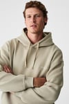 MARSHALLHOODIE Erkek Pamuklu İçi Polarlı Nakışlı Relaxed Taş Rengi Eşofman Takımı