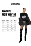 MELUNAE Kadın Organik Pamuklu Bisiklet Yaka Kısa Kollu Baskı Detaylı Siyah T-Shirt