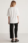 MILLIE Basic Oversize Beyaz  T-Shirt