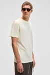 MOCASSIN Erkek %100 Pamuk Baskılı Relaxed Fit Yuvarlak Yaka Kısa Kollu Sarı T-Shirt
