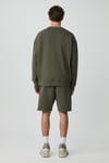 NORTON Erkek Yuvarlak Yaka 3 İplik Haki Sweatshirt