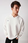 OFF  Oversize Beyaz  Sweatshirt