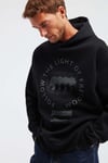 OLYMPOS  Oversize Siyah  Sweatshirt