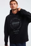 OLYMPOS  Oversize Siyah  Sweatshirt