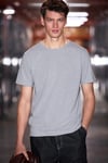 POREC Erkek %100 Organik Pamuklu Yuvarlak Yakalı Regular Fit Grimelanj T-Shirt