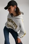 POSSIBILITY Kadın Nakışlı Baskılı Kapüşonlu Grimelanj Sweatshirt