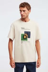 PRISMATIC  Oversize Bej  T-Shirt