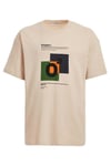 PRISMATIC  Oversize Bej  T-Shirt