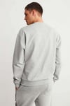 Raırok Erkek İçi Polarlı Comfort Bej Oversize Nakışlı Grimelanj Sweatshirt